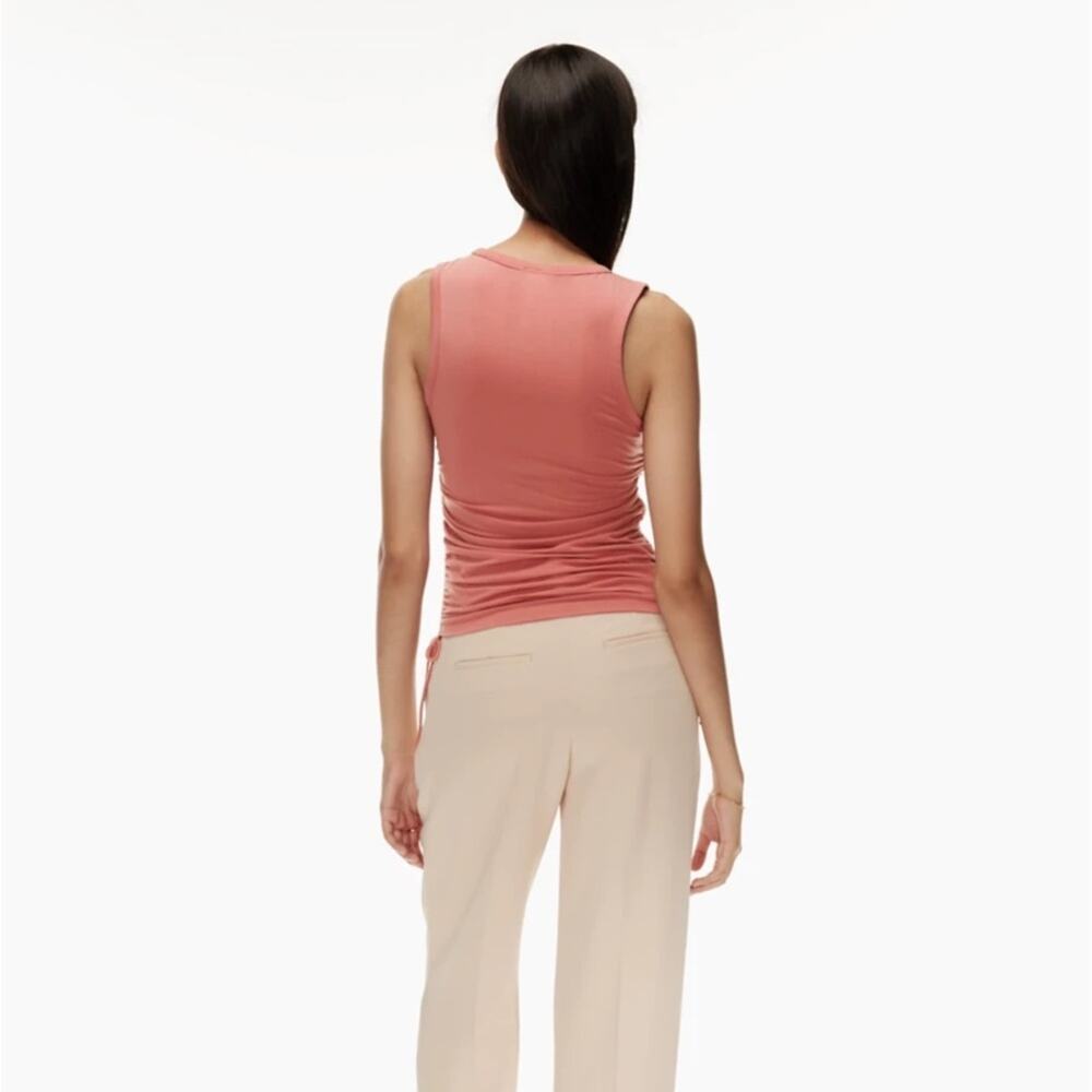 Aritzia Wilfred Patsy Ruched Adjustable Tank Top … - image 3